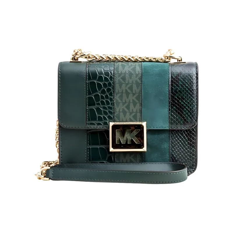 MICHAEL KORS Sonia Leather Shoulder Bag, Crossbody Bag Small Size Women's Jasper-0