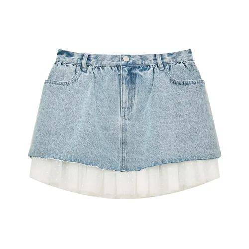 ELF SACK Casual Short Skirts Women's