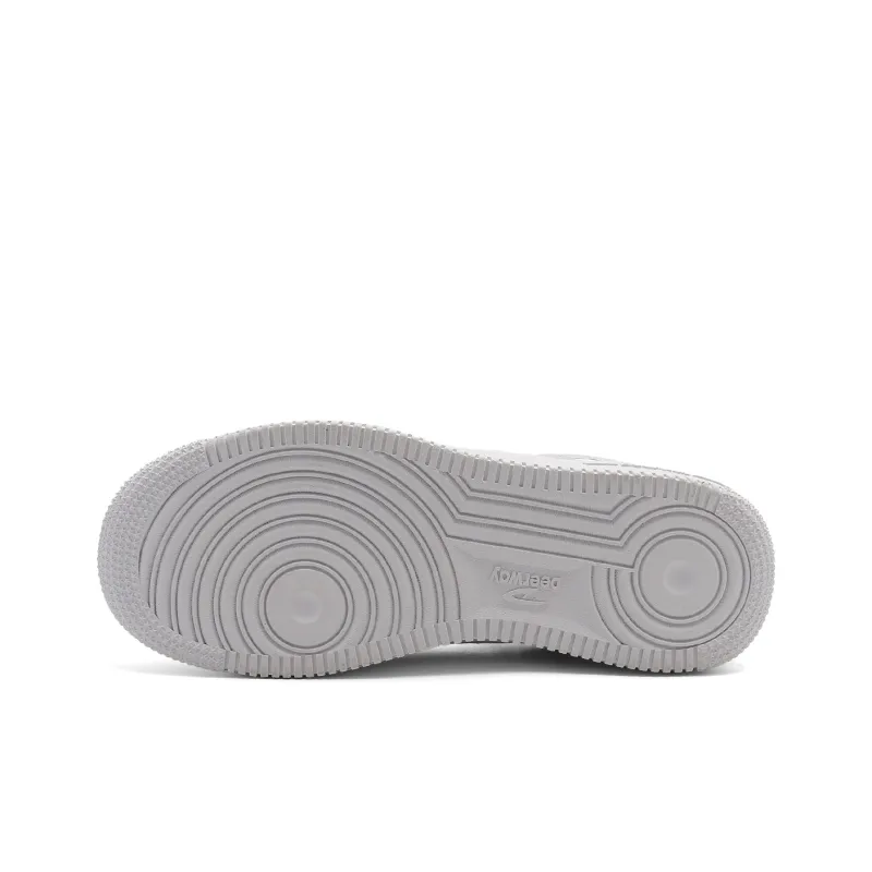 DEERWAY Anti Slip And Wear Resistant Height Increasing Low Top Casual Shoes Men's White-5
