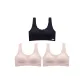 3 Pack (Mysterious Black+2 New Elegant Pink)