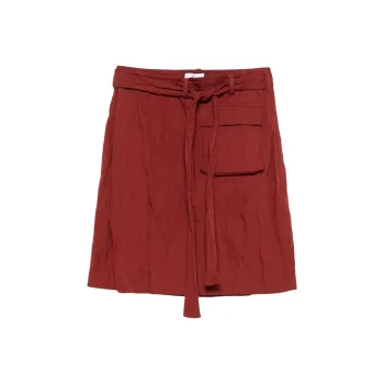 Ferragamo Wrap Mini Skirt
