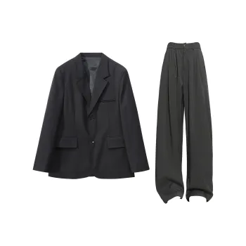Tre Club Business Suits Unisex Black