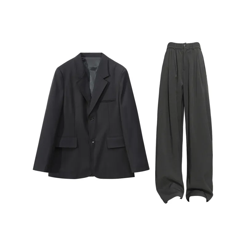 Tre Club Business Suits Unisex Black-0