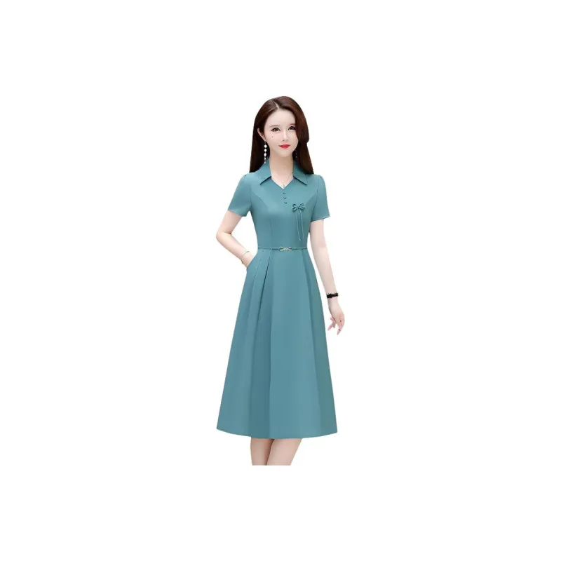 The Temptation Of The Muse Short Sleeved Dress Women's-4