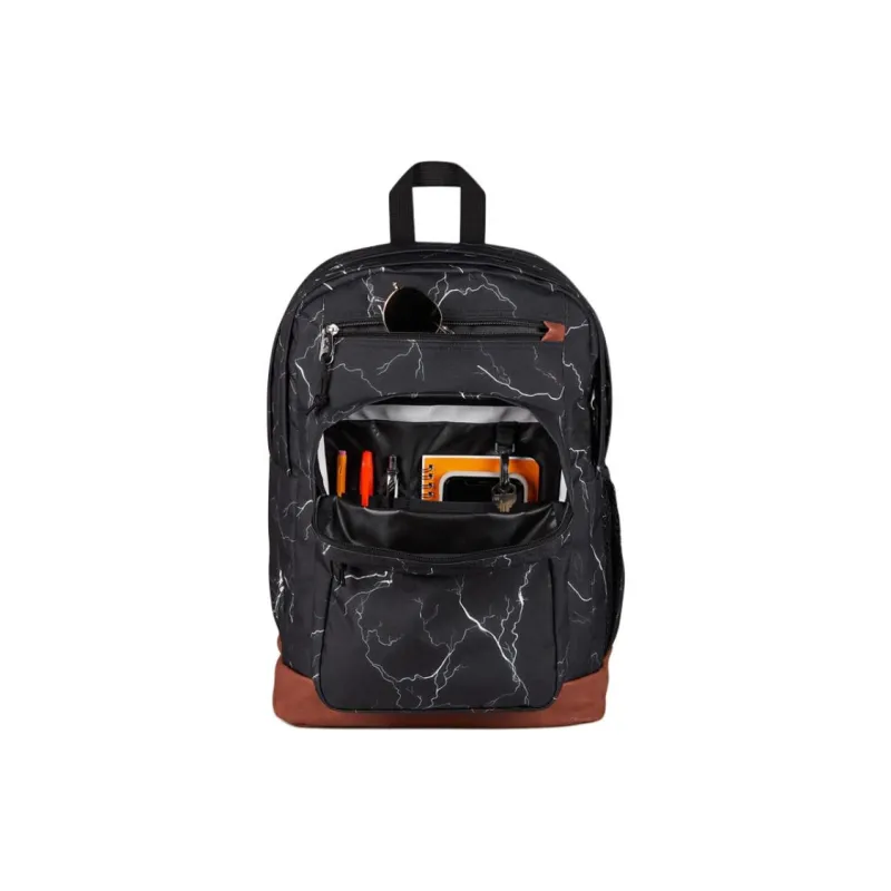 JanSport Recycled Polyester Backpack Men's Black-5