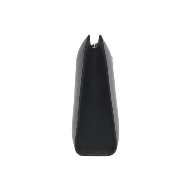 Burberry Cow Leather Clutch Men's Black-1