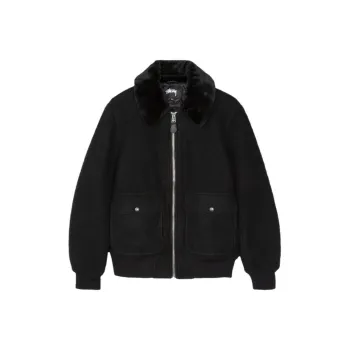 Stussy Jackets & Coats Men's Black