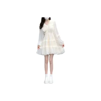 Dior Beauty Long Sleeved Dress Women's