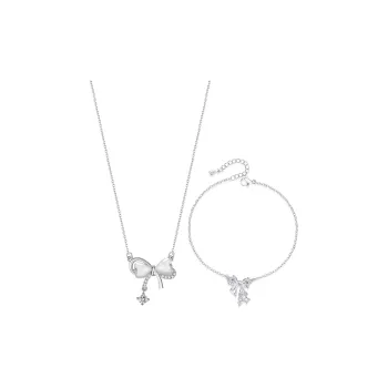 GUDS GAVE Glass Cat Eye Jade Necklaces Unisex
