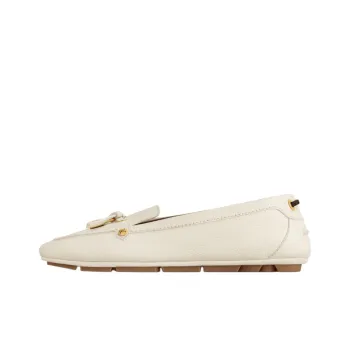 LOUIS VUITTON Flore Casual Single Shoes Women's Ecru