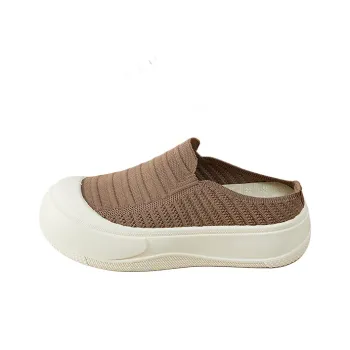 AMICNIEGD Slip Resistant Lightweight Height Increasing Low Top Casual Shoes Women's
