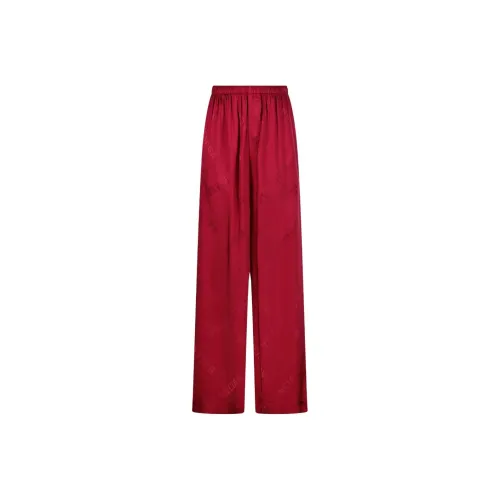 Balenciaga Pajama Pants Women's Red