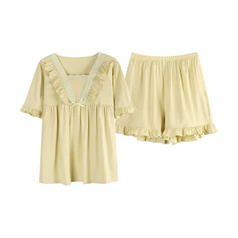 Cotton Shopping Pajama Set Women's-0