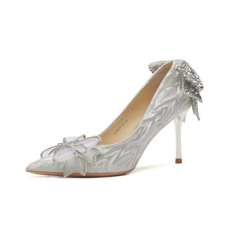 GOSO Slim Heel High Heels 8CM Women's-5
