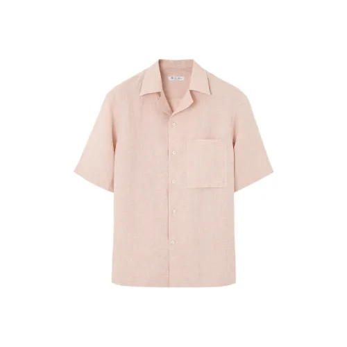 Loro Piana SS25 Shirt Men's Ceramic Rose