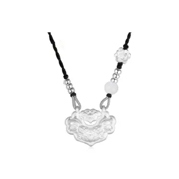 U state 999 Fine Silver Sterling Silver Necklaces Women's