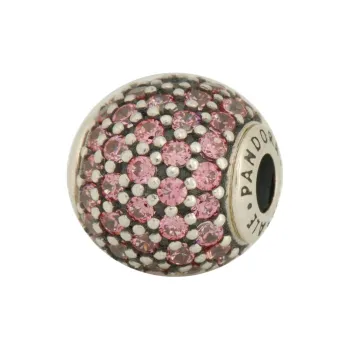 Pandora Zircon Jewelry Accessories Unisex Pink
