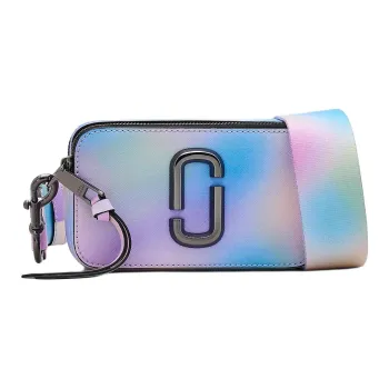 MARC JACOBS Leather Crossbody Bag Unisex Multicolor