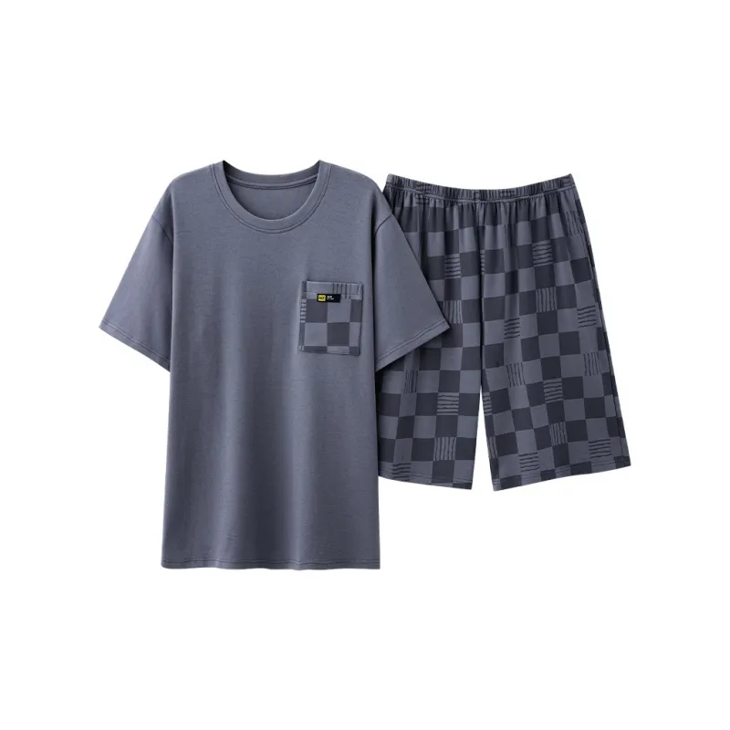 Gentle Welcome Pajama Set Men's Clothing Sets-8
