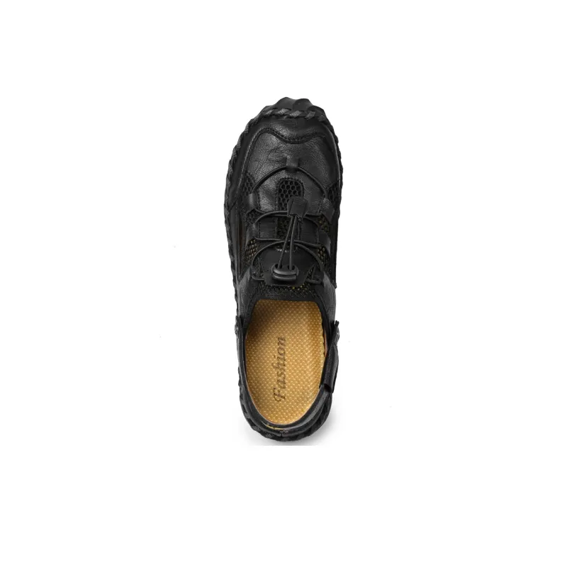 TELENT Anti Slip Wear Resistant River Trekking Shoes Men's Black-1
