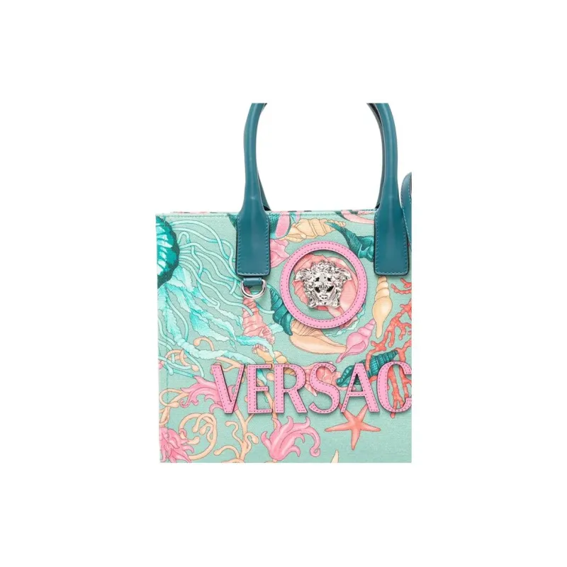 VERSACE Small Barocco La Medusa Tote Bag-1