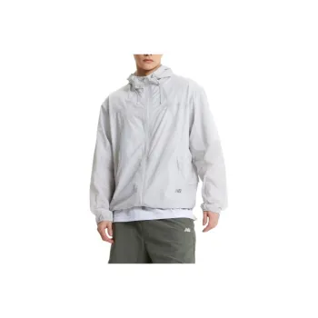 New Balance Jackets & Coats Unisex Light Gray
