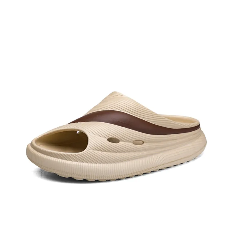 ROBINHOOD Slip Resistant Odor Resistant Abrasion Resistant Antibacterial Slide Slippers Men's Box Included-12