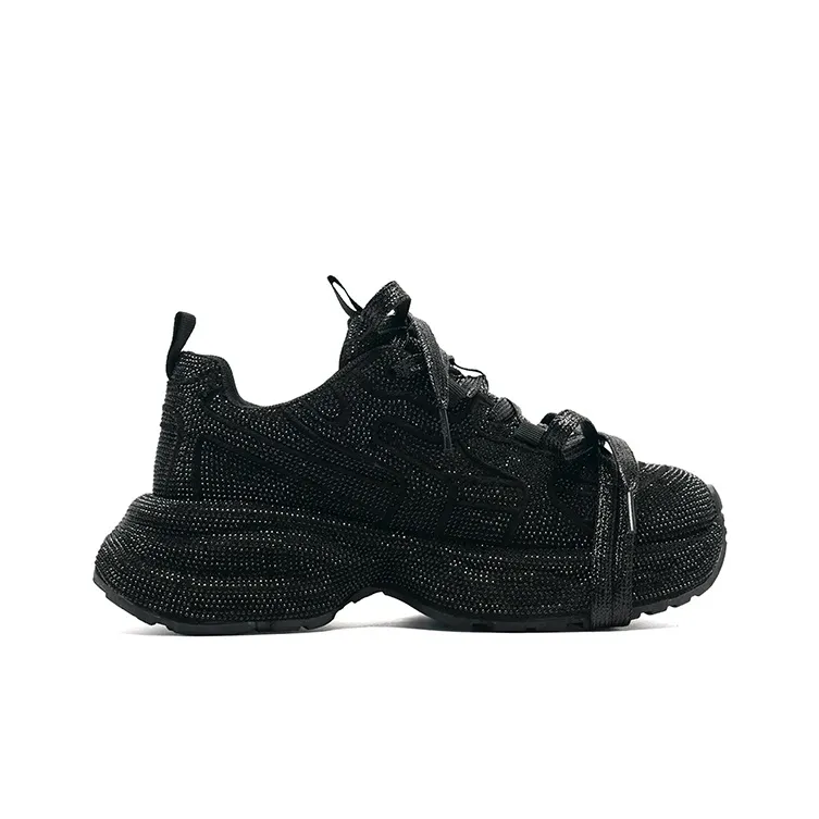 Yang Nianhua Breathable Coverage Balance Low Top Chunky Sneakers Women's-9