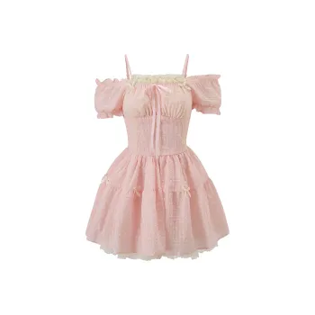 COSYISM Short Sleeved Dress Women's