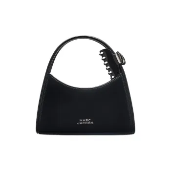 MARC JACOBS Leather Shoulder Bag, Crossbody Bag, Handbag Regular Women's Black