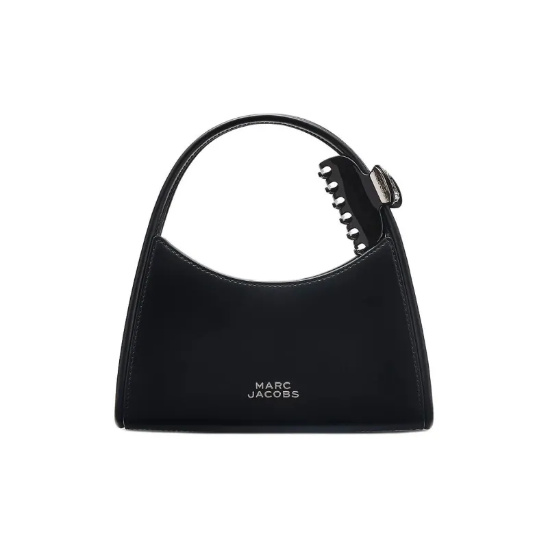 MARC JACOBS Leather Shoulder Bag, Crossbody Bag, Handbag Regular Women's Black-0