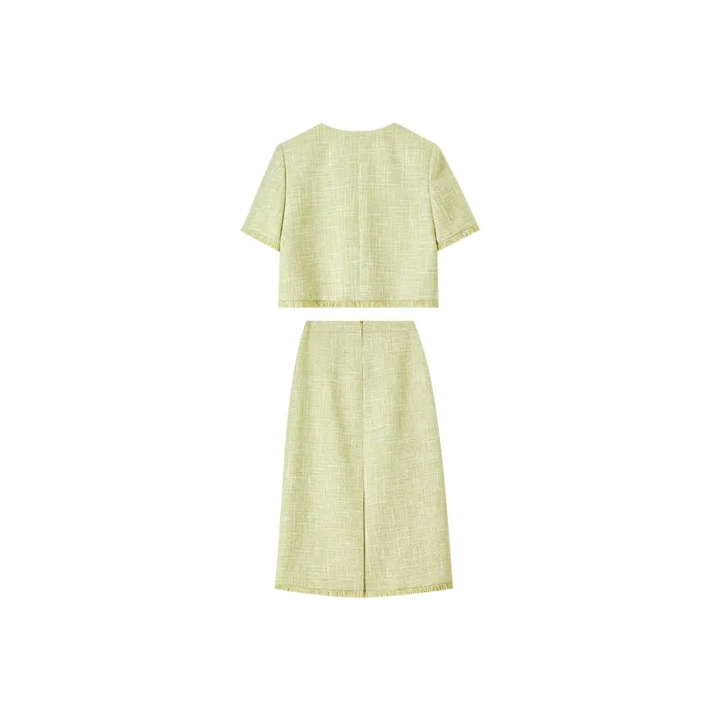 SENTUBILA Two Piece Skirt Sets Women's-1
