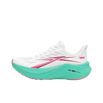 A.Knackfuss Running Shoes Unisex Low Top Cyan Pink Leaping Shadow