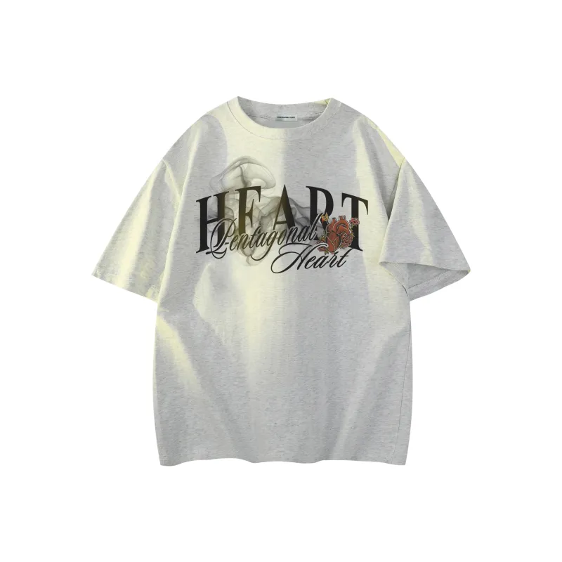 PENTAGONAL HEART T Shirt Unisex-15