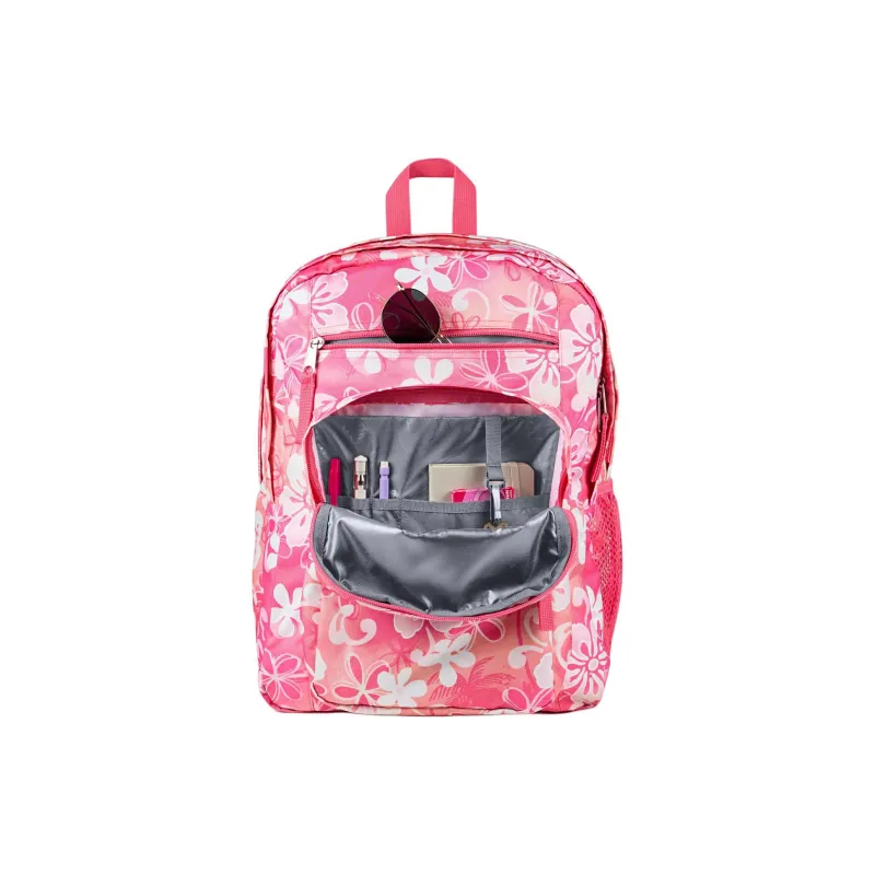 JanSport Polyester Backpack Women's Pink & White-5