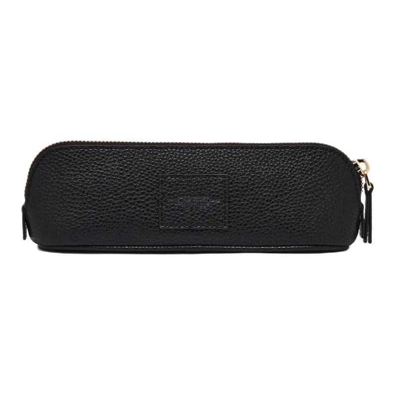 MARC JACOBS Leather Travel Storage Bag Unisex Black-1