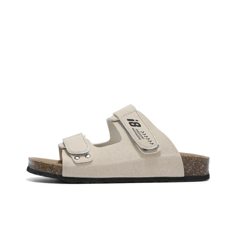 ROBINHOOD Stitching Slide Slippers Men's Box Included-11
