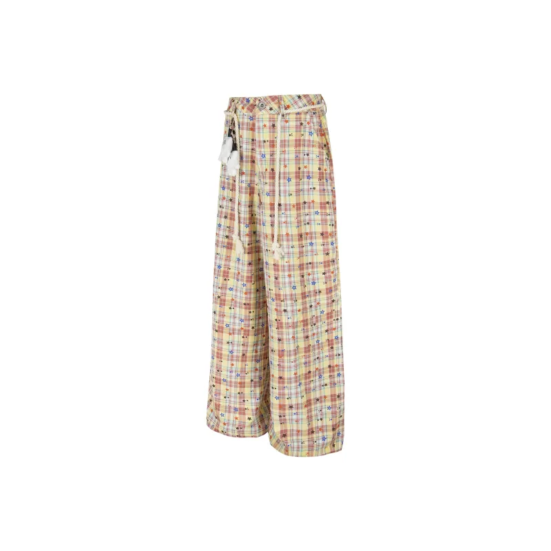 Xmithie Straight Fit Casual Pants Unisex-2