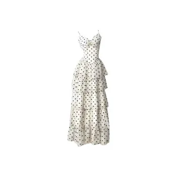 POPO.INFO Slip Dresses Women's White