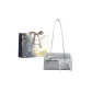 Silver+Shopping Bag