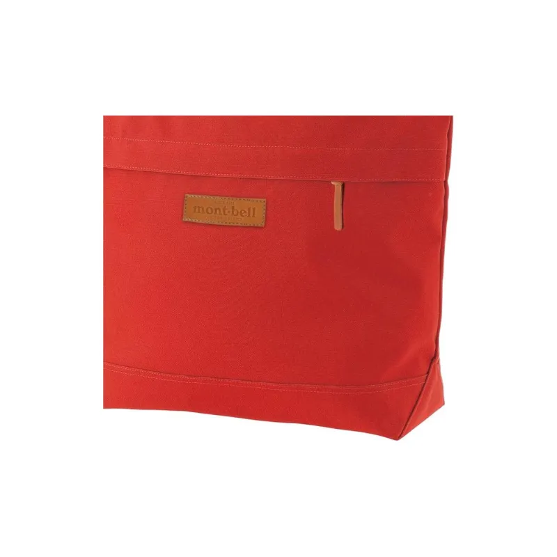 MONTBELL 17.5L Tote Bag, Shopping Bag, Handbag, Outdoor Bag Nylon Red Brick Unisex-2