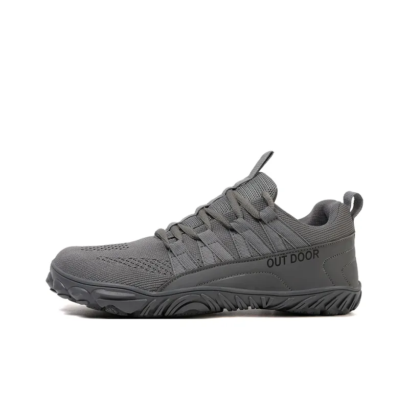 GESENLANG Slip Resistant Breathable Grip Low Top Mountaineering & Hiking Shoes Men's-0