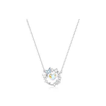 Kim Ka Fook S925 Silver Necklaces Women's