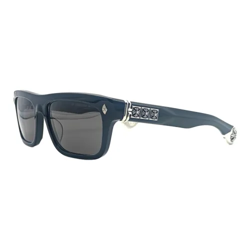 Chrome Hearts Acetate Square Sunglasses Men's Black