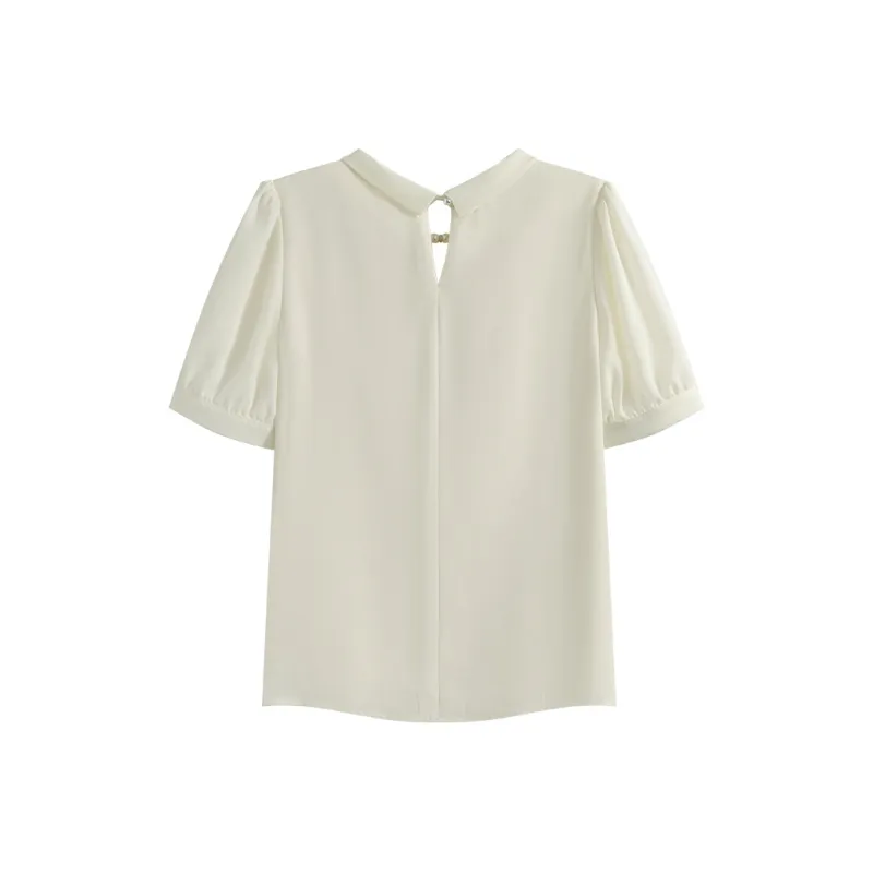 She Enjoys Chiffon Shirt Women's-1