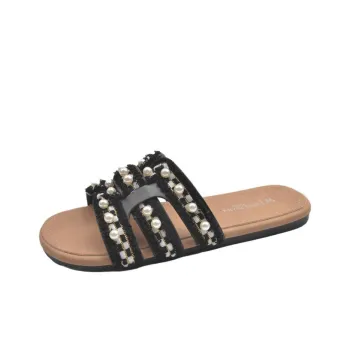 Puppytown Slip Resistant Abrasion Resistant Slide Slippers Women's
