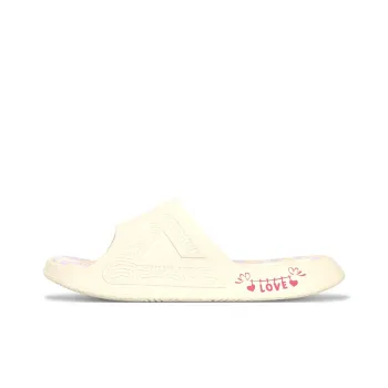 PEAK Tai Ji1.0 Quiet, Slip Resistant, Odor Resistant Slide Slippers Unisex Canvas White