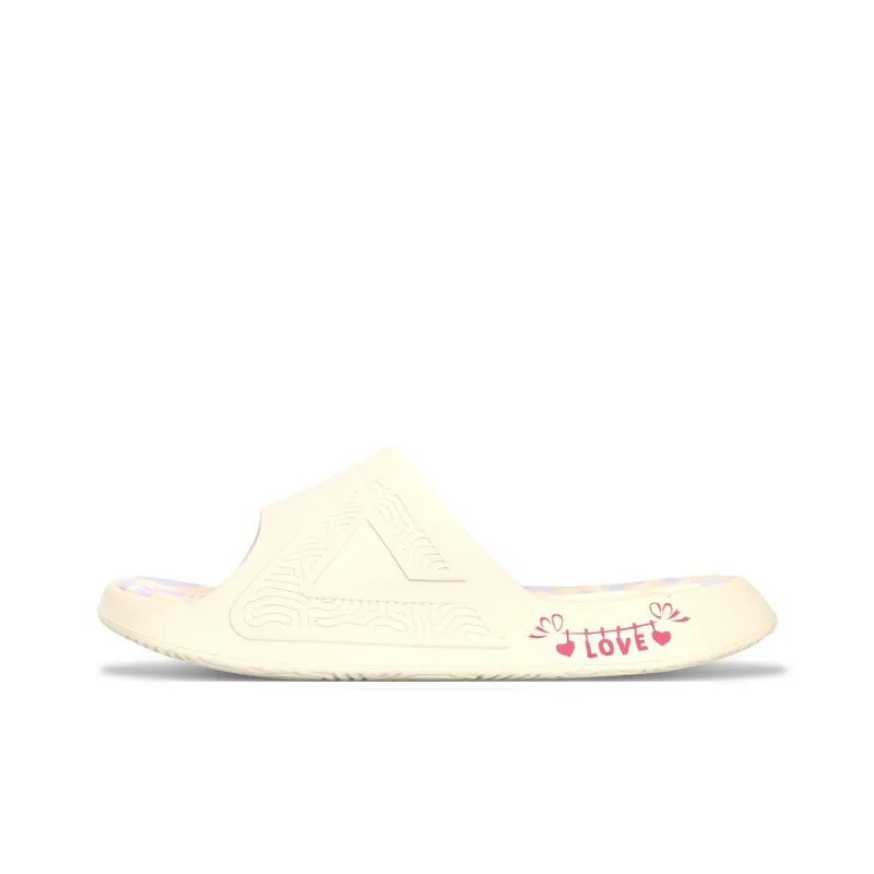 PEAK Tai Ji1.0 Quiet, Slip Resistant, Odor Resistant Slide Slippers Unisex Canvas White-0