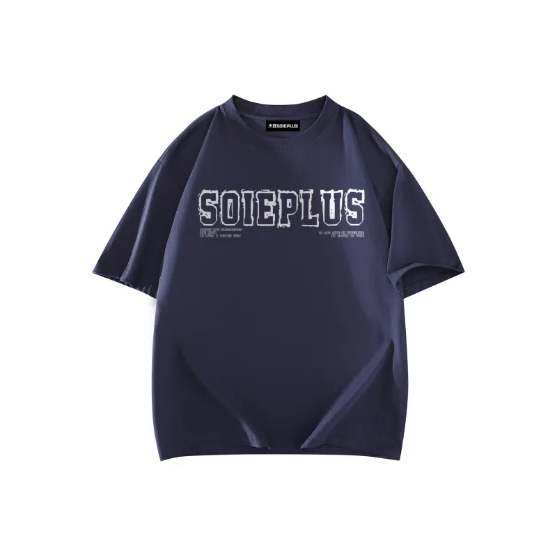 SOIE T Shirts Unisex Navy Blue-0