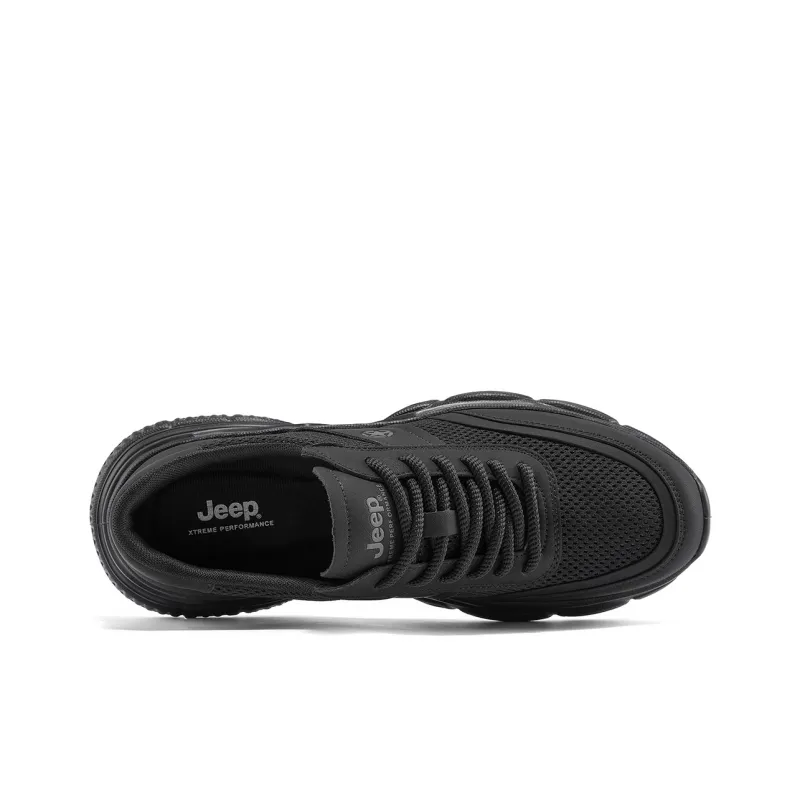 Jeep Outdoor Life Rebound Height Increasing Grip Support Abrasion Resistant Slip Resistant Low Top Hiking Shoes Men's-9